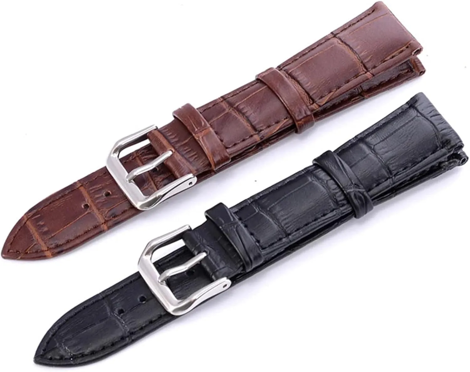 12mm 14mm 16mm 18mm 20mm 22mm 24mm Leather Watch Strap Watch Band For Women Men Watch Accessories