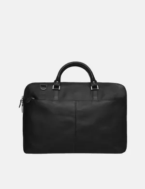 13" - Briefcase Black Sandqvist (Leather) All-out sale Dustin In-demand product