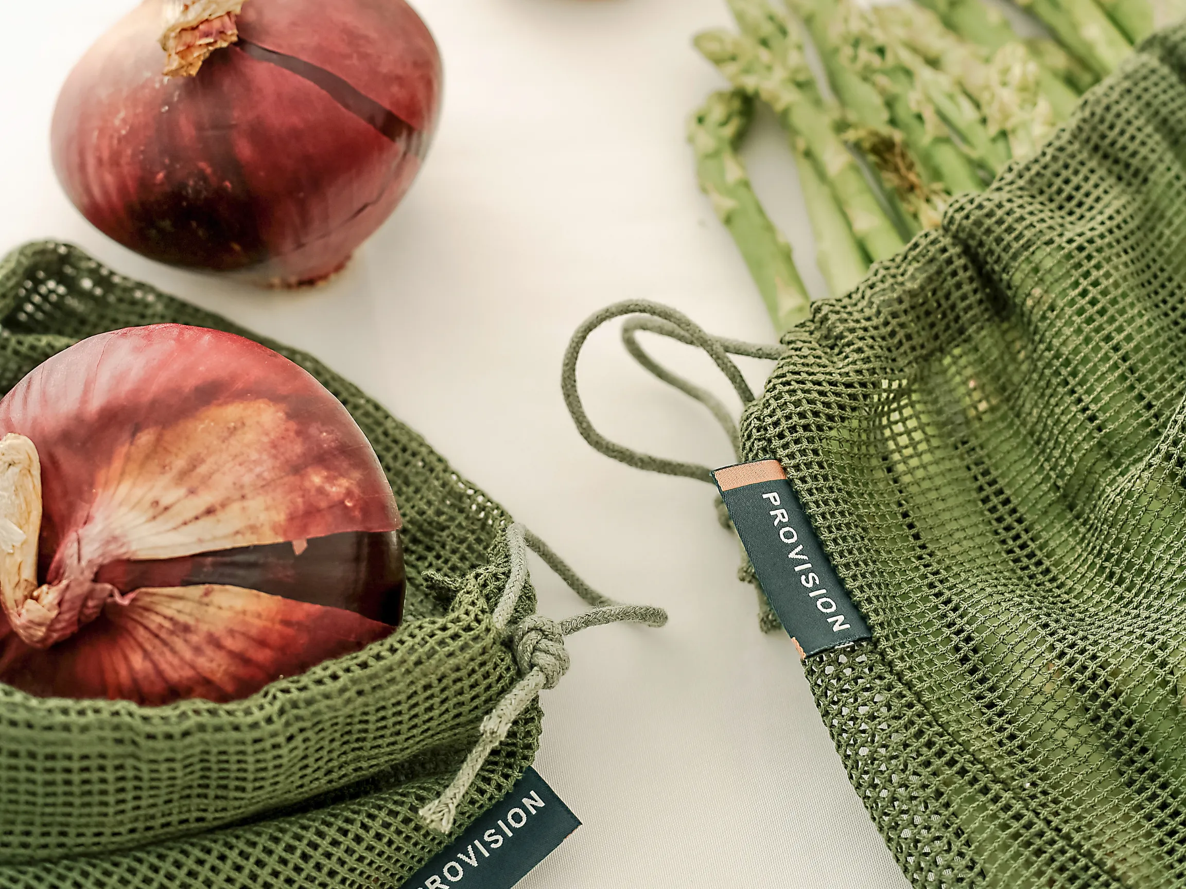 [15% OFF] BYKURAHOME Provision Mesh Produce Bag
