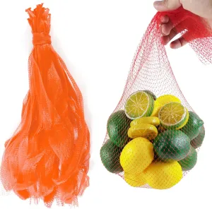 150PCS Seafood Boiling Bags Bulk, Plastic Shellfish Clam Mesh Bags, Fruit and Vegetable Produce Packaging Net