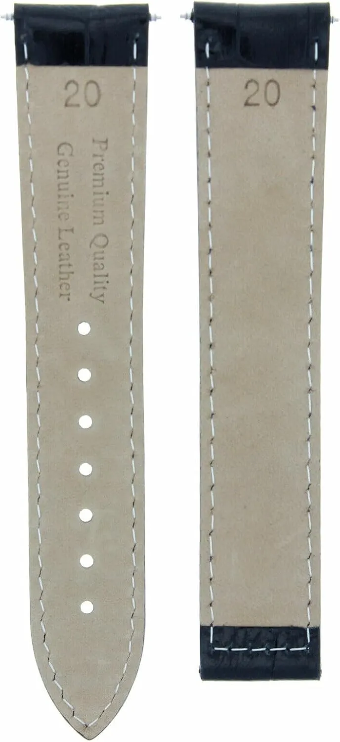 18-19-20-22-24Mm Leather Watch Band Strap Compatible with Oris