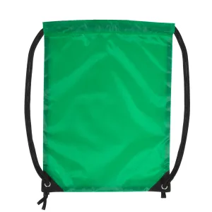 18 Inch Basic Drawstring Bag - Green ( 1 Case=100Pcs) 2.24$/PC