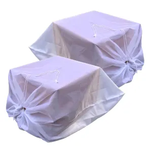 2 Pcs Beehive Transport Bags, Oversized Breathable Bee Hive Mesh Transport Bag Light and Durable for Beekeeping