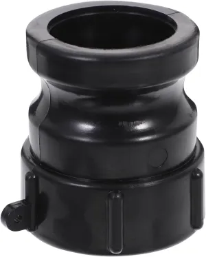 2 Water Tank Connector Ibc Tote Converter Camlock Ibc Tote Cover Camlock Hose Fittings Ibc Tote Adapter Cam Lock Connector Valve Handbag Plug Tote Bag Black Abs Bogo Tote Bag