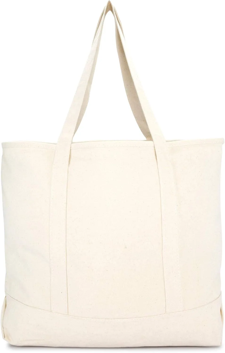22" Open Top Heavy Duty Deluxe Tote Bag with Outer Pocket