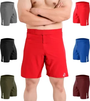 2BOLD MMA Shorts Men’s BJJ, Grappling, JIU-Jitsu, NO-GI Cross Training Muay Thai, Boxing, Gym Trunks