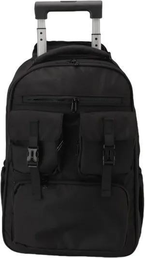 30L Rolling Duffle Bag with Wheels - Vacuum Compression Trolley Backpack - Ideal for Business Trips, Travel & Outdoor Adventures - Multifunctional, Expandable & Easy