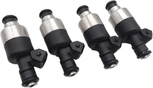4pcs Fuel Injectors Compatible for Daewoo Nexia 17124782 17123924 25165453 17103677 ICD00110 17108045 Car Fuel Nozzle Engine Injection