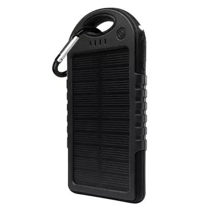 5,000mAh Water-Resistant Solar Smartphone Charger