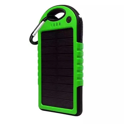 5,000mAh Water-Resistant Solar Smartphone Charger