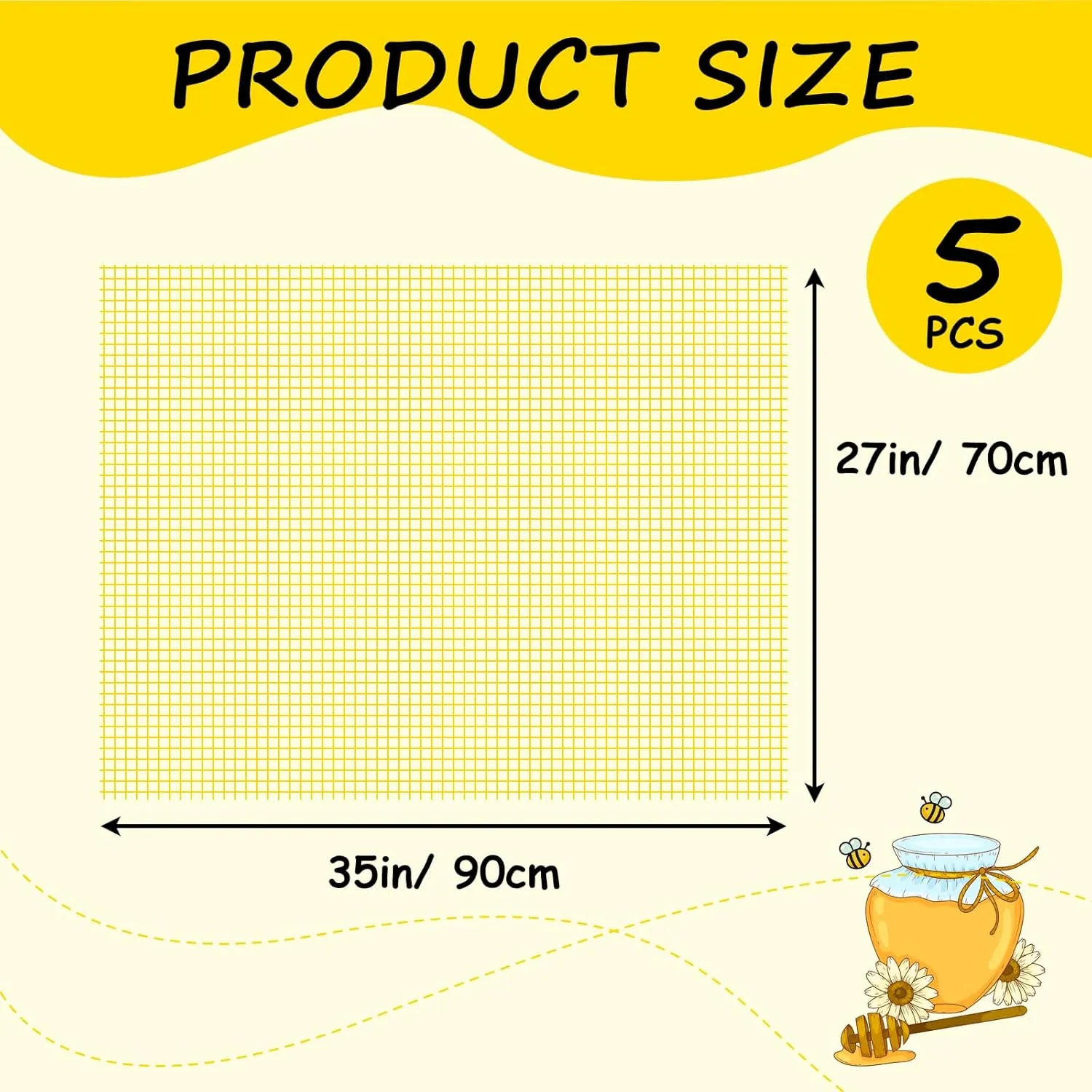 5pcs Bee Hive Mesh Transport Bags with Drawstrings, Breathable Bee Nuc Transfer Bag, Durable Bee Hive Bags for Beekeepers Transport Safely Yellow Bee Hive Transport Bags