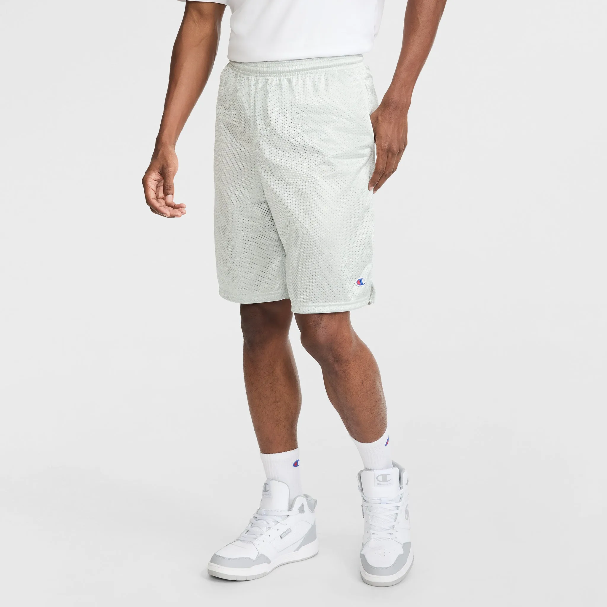 9" Classic Mesh Shorts, C Logo