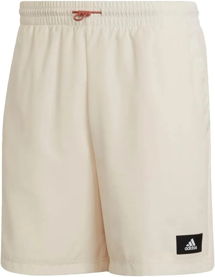 adidas Men's Summer Aeroready Shorts, Wonder White