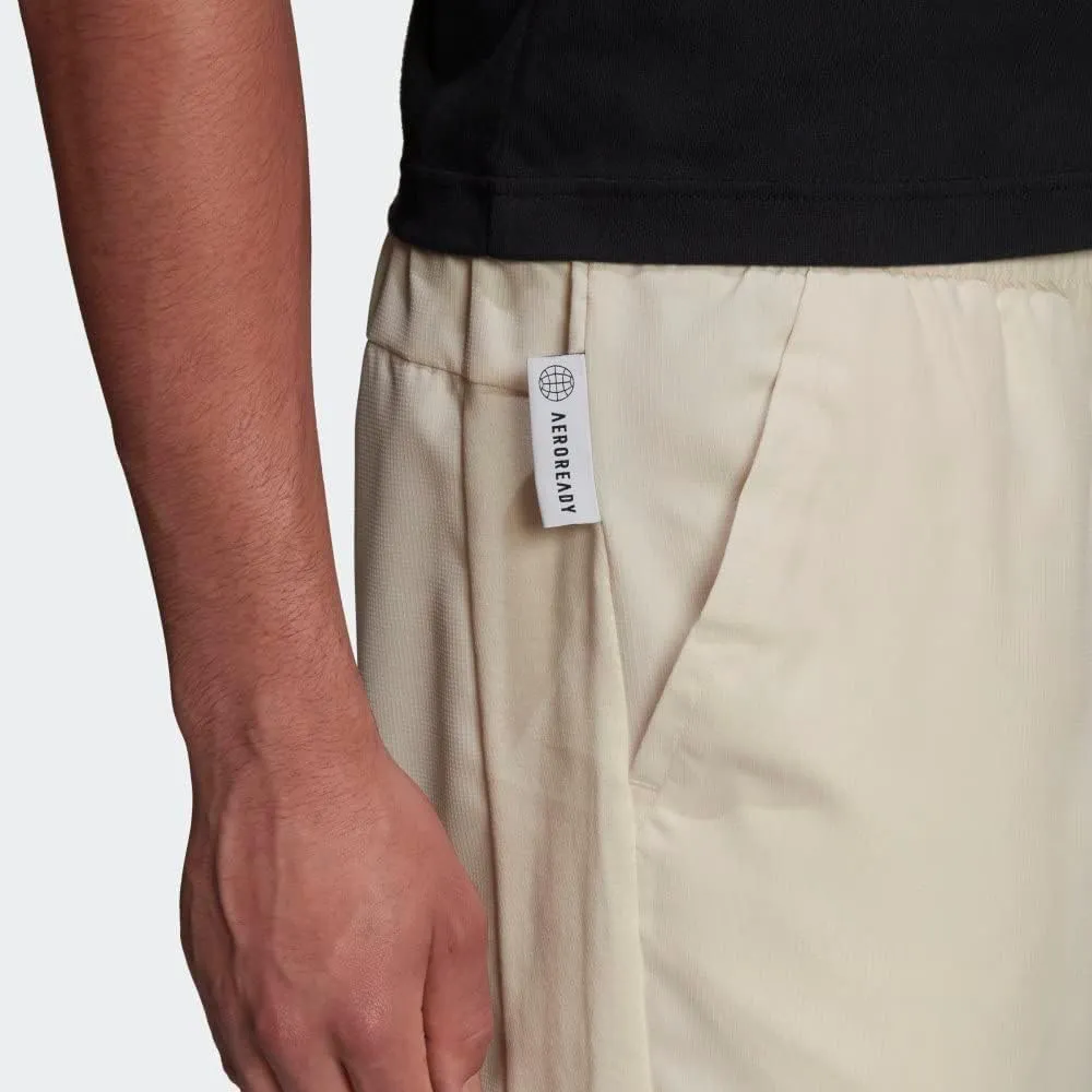 adidas Men's Summer Aeroready Shorts, Wonder White
