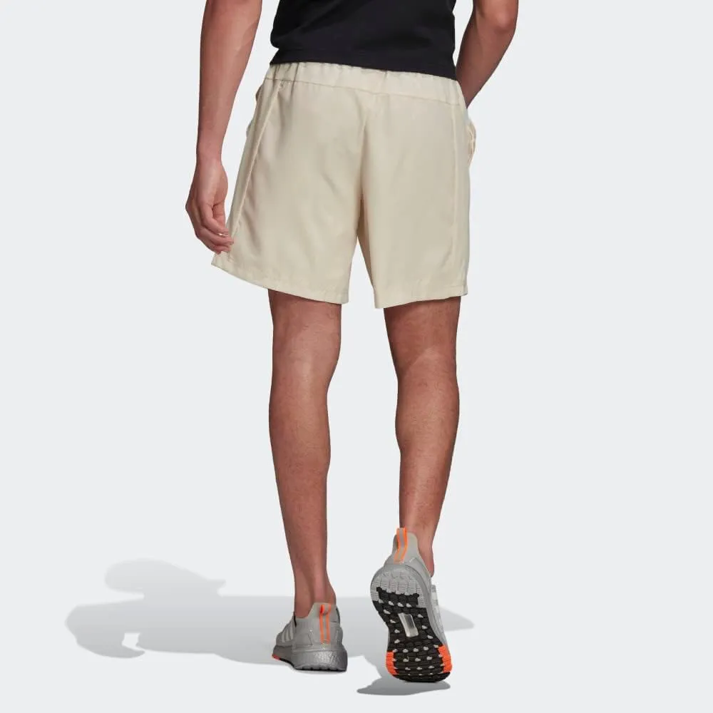 adidas Men's Summer Aeroready Shorts, Wonder White