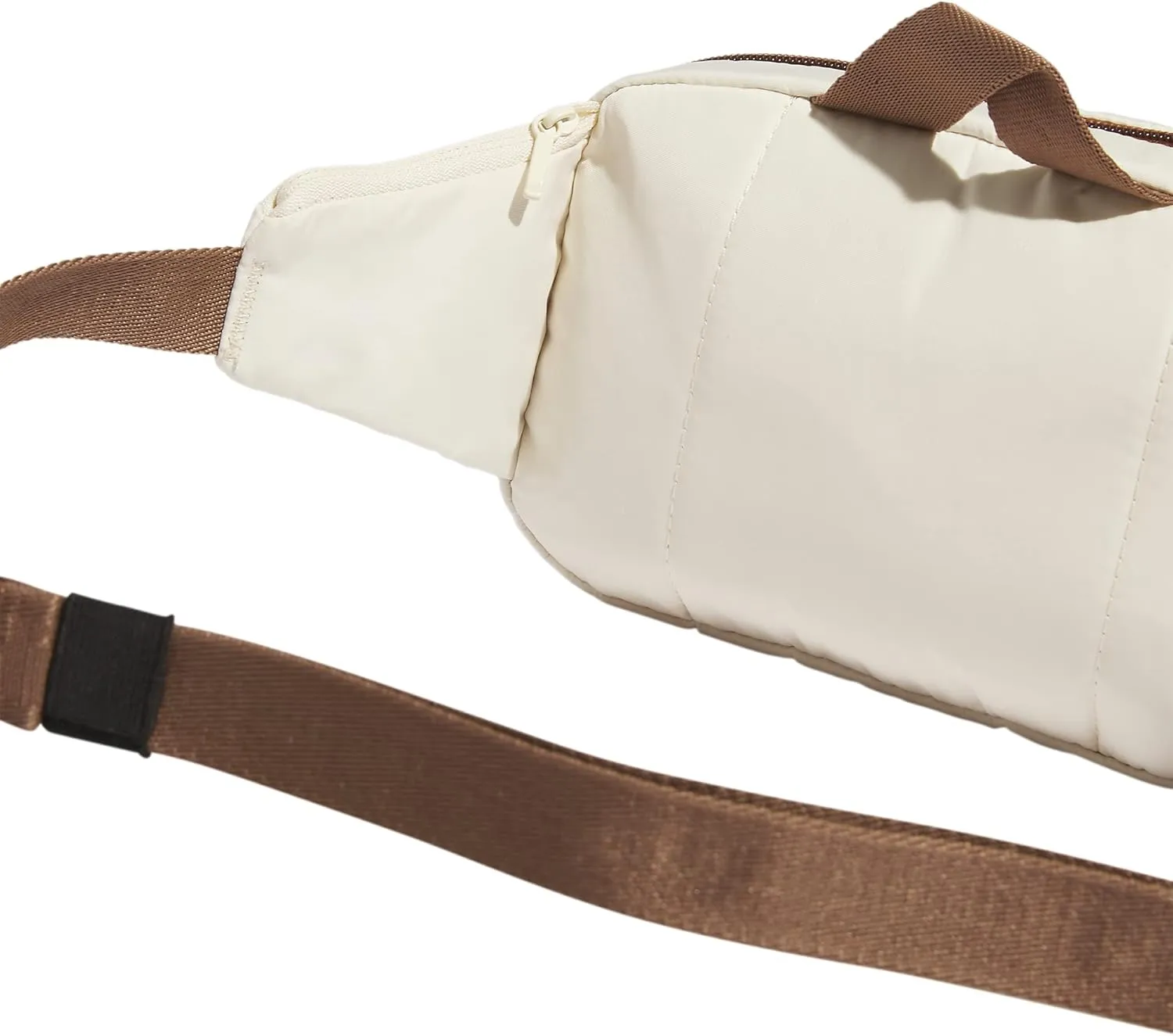 adidas Originals Sport Waist Pack/Travel and Festival Bag, Wonder White/Preloved Brown/Preloved Yellow, One Size