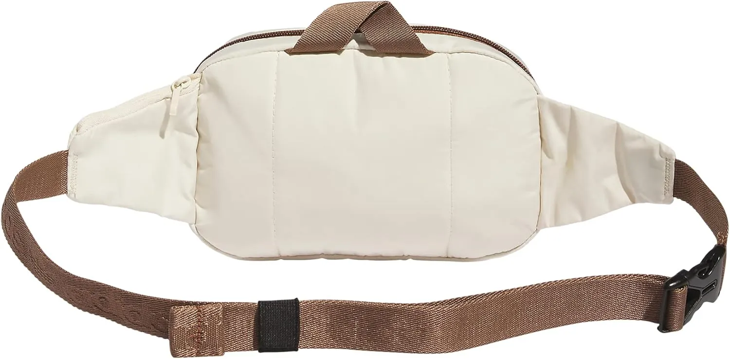 adidas Originals Sport Waist Pack/Travel and Festival Bag, Wonder White/Preloved Brown/Preloved Yellow, One Size