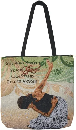 African American Expressions - Woven Tote Bag