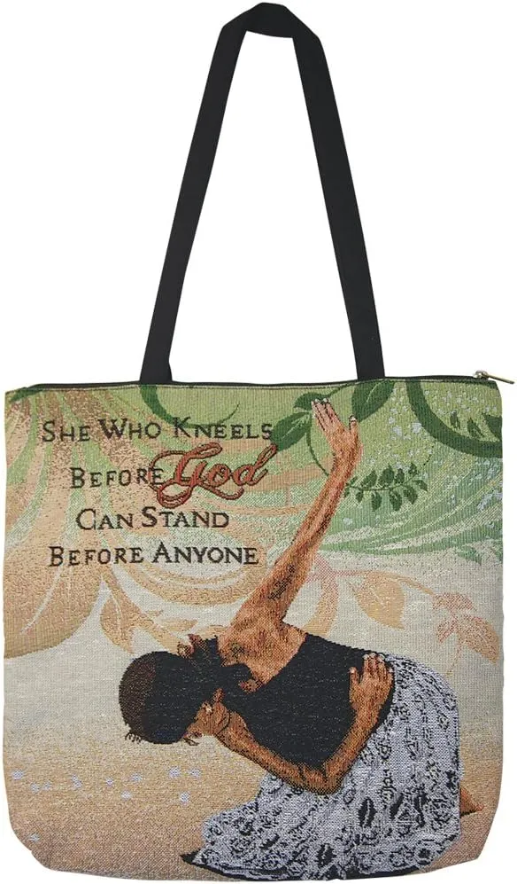 African American Expressions - Woven Tote Bag