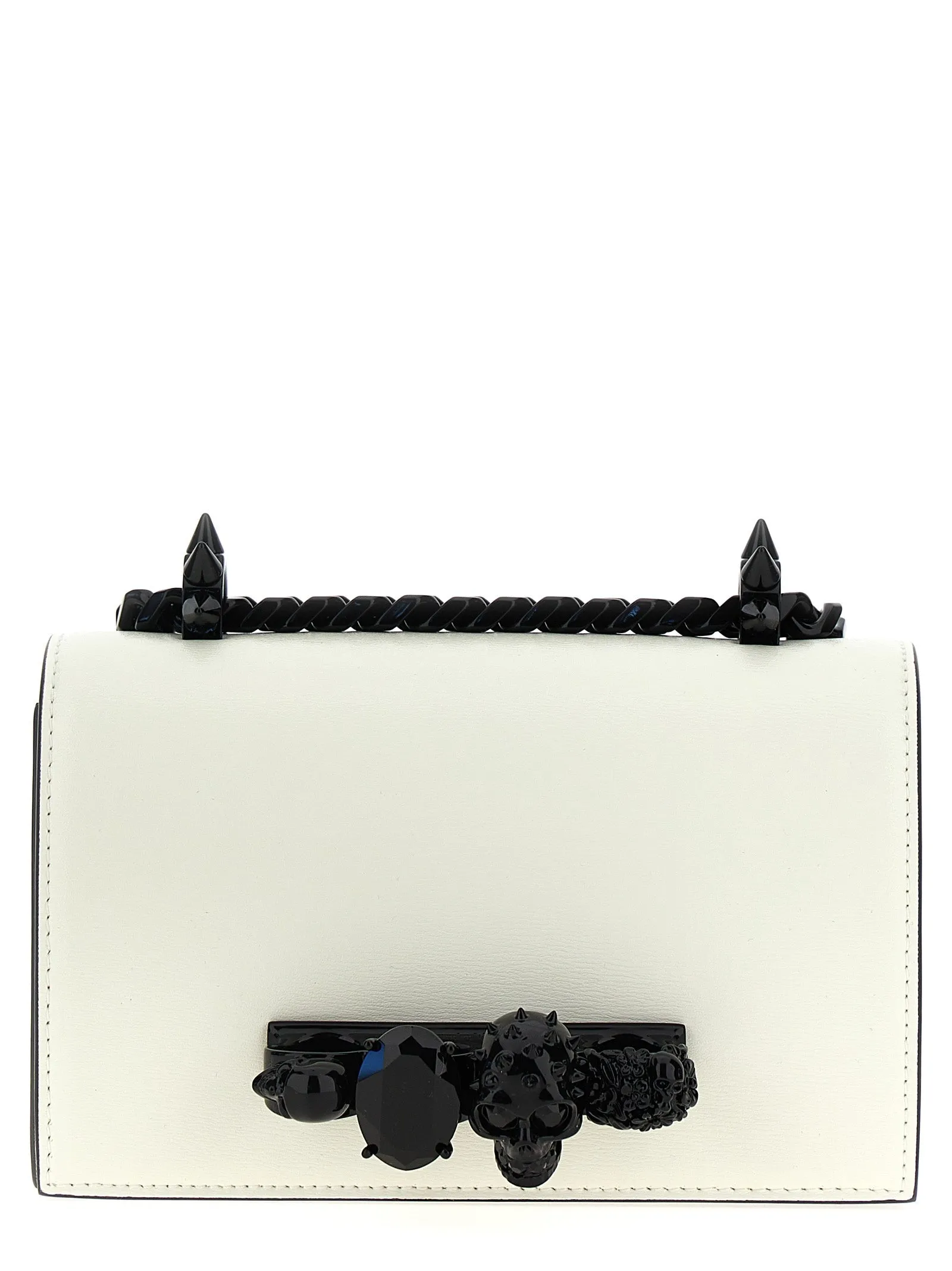 Alexander Mcqueen 'Mini Jewelled Satchel' Shoulder Bag
