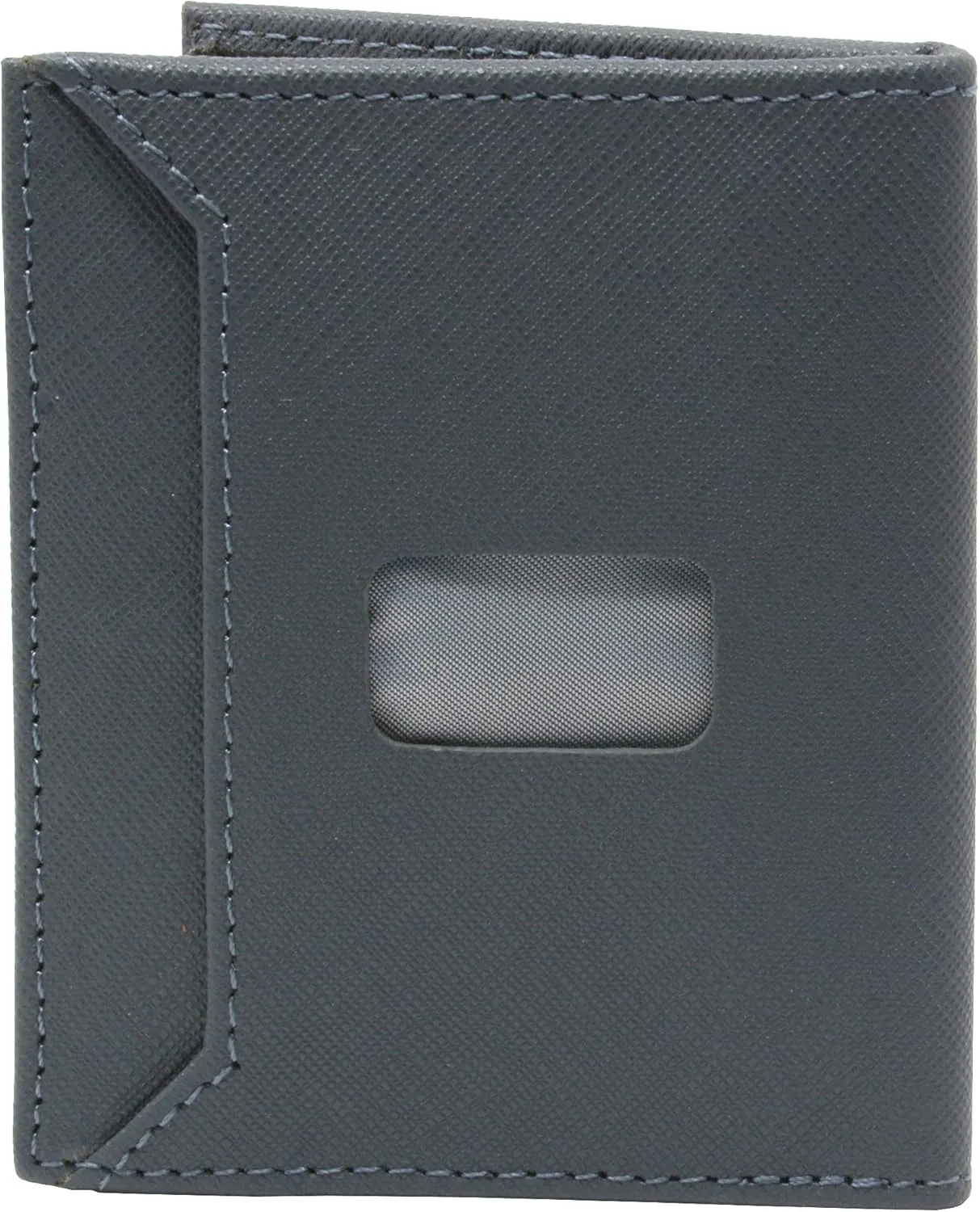 Alpine Swiss Double Diamond RFID Business Card Case Wallet