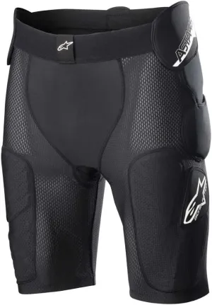 Alpinestars 6507823-10-M: Bionic Action Protection Shorts Black Md