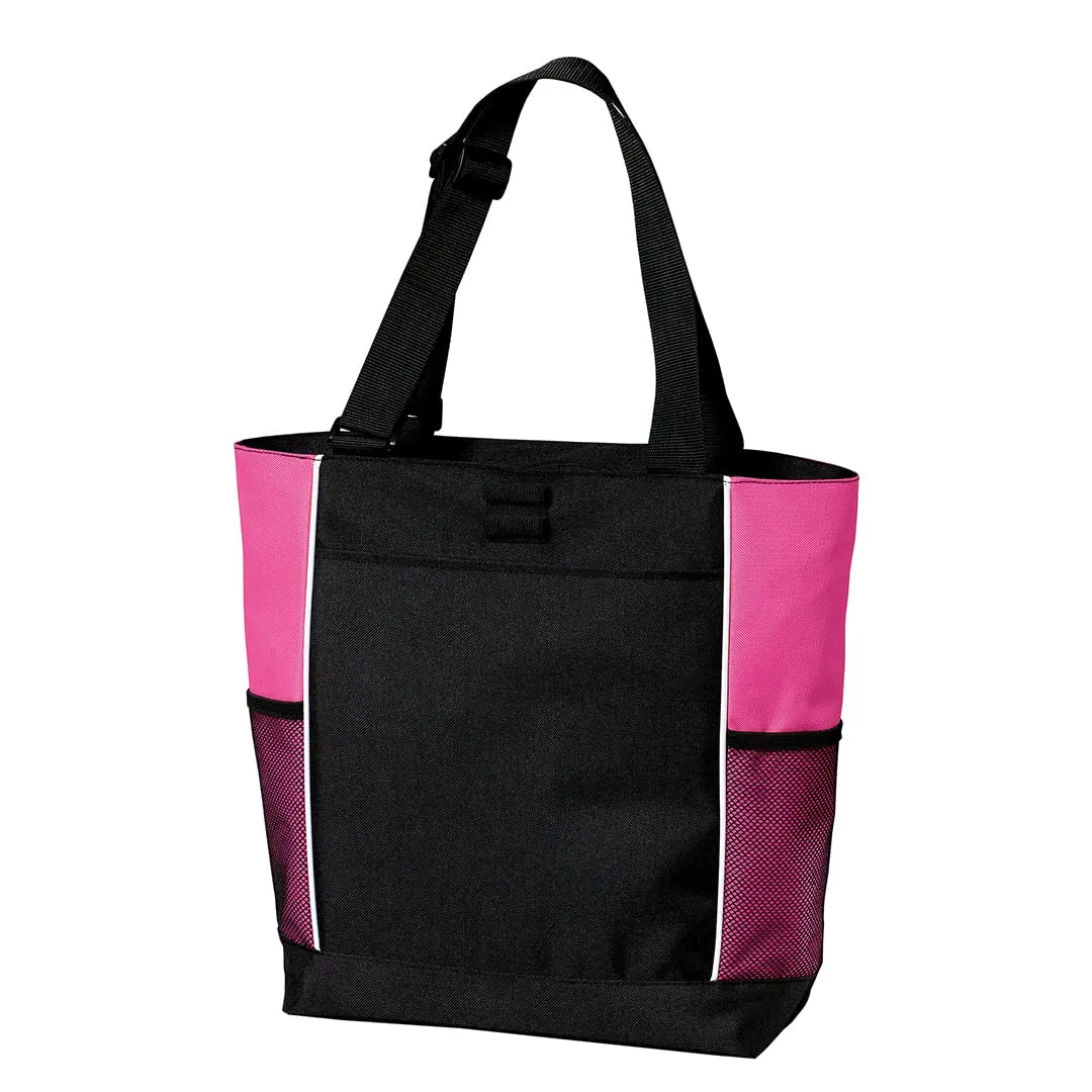 Alterd Industries Sports Mom Tote Bag - Baseball | Softball | Soccer | Baseball | Tote | Sports Mom | Mom Life | Softball Mom | Softball Mom Bag | Softball Bag| (Red, Baseball Mom)