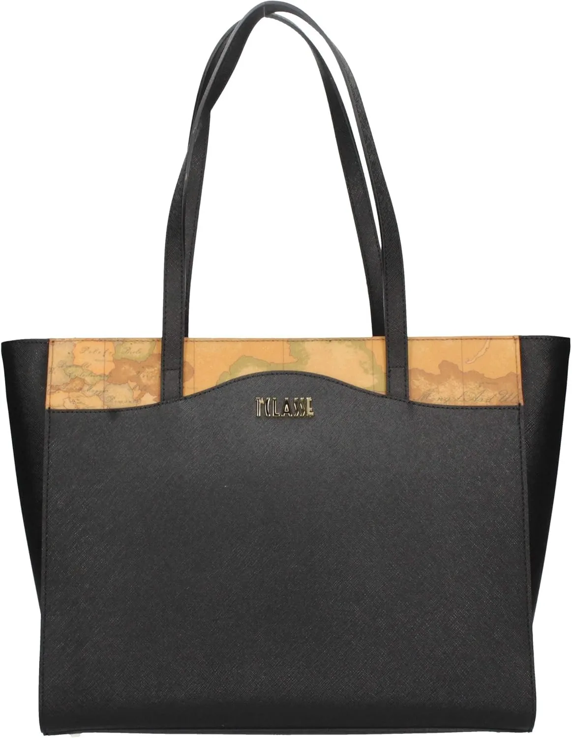 Alviero Martini Prima Classe Shopping Bag Large Black, Black
