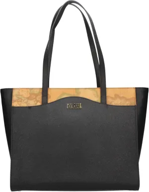 Alviero Martini Prima Classe Shopping Bag Large Black, Black