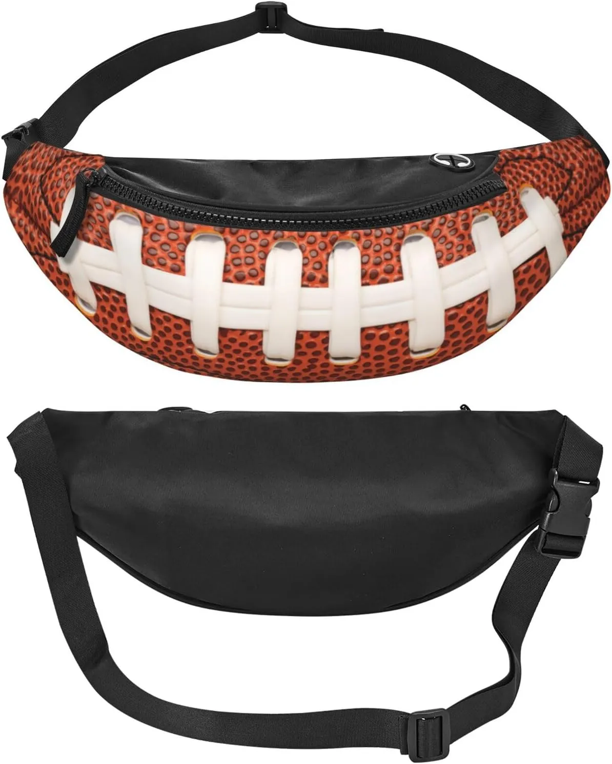 American Football Fanny Pack Waist Bag Adjustable Belt Bag For Men Women Fashion Sling Crossbody Hip Bum Bag Traveling Hiking Cycling Running