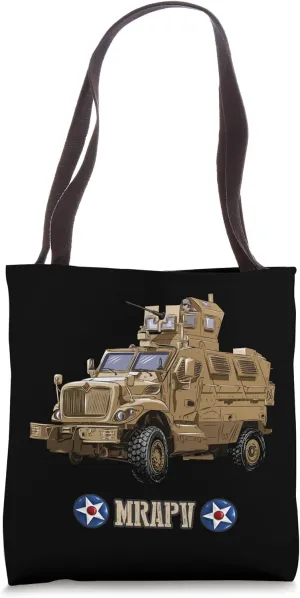 American MRAP Mine-Resistant Ambush Protected vehicle Tote Bag