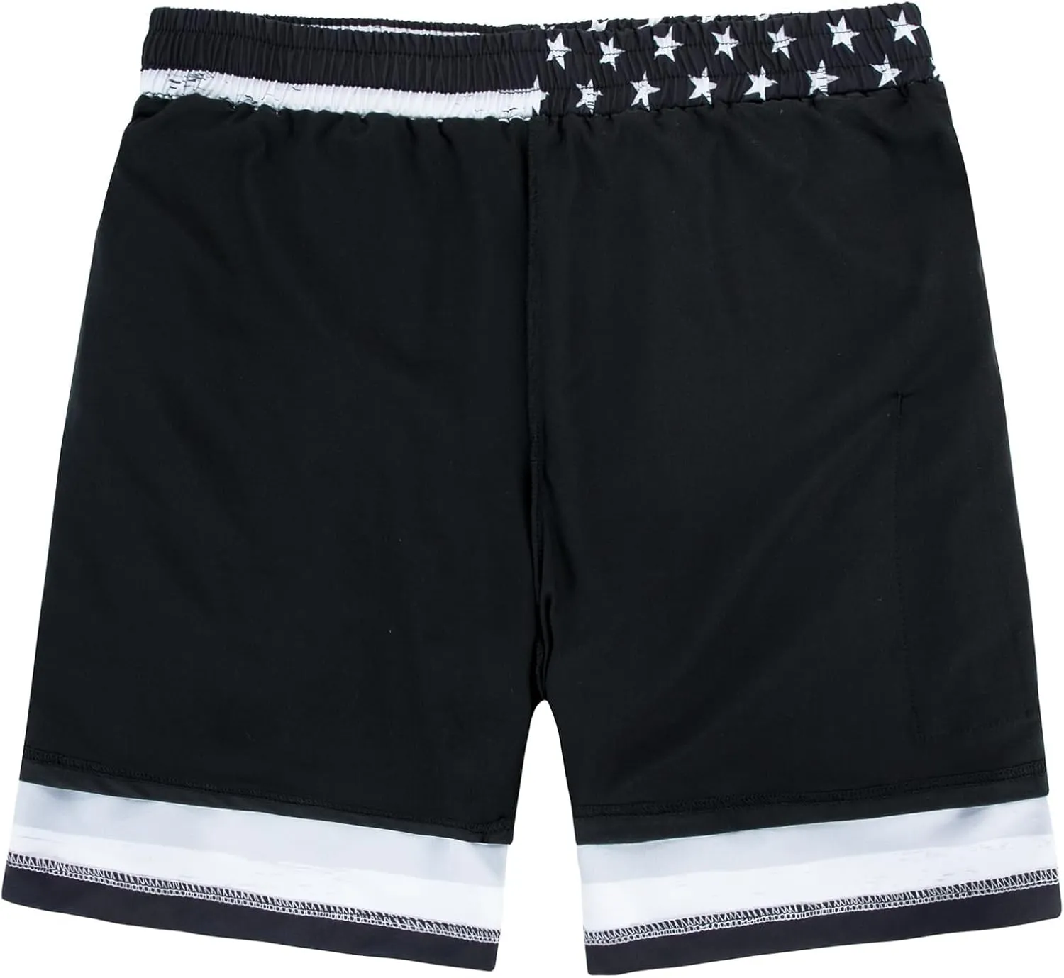 American Trends Men's Swim Trunks with Compression Liner Quick Dry Swimsuits Mens Bathing Suit Swimwear