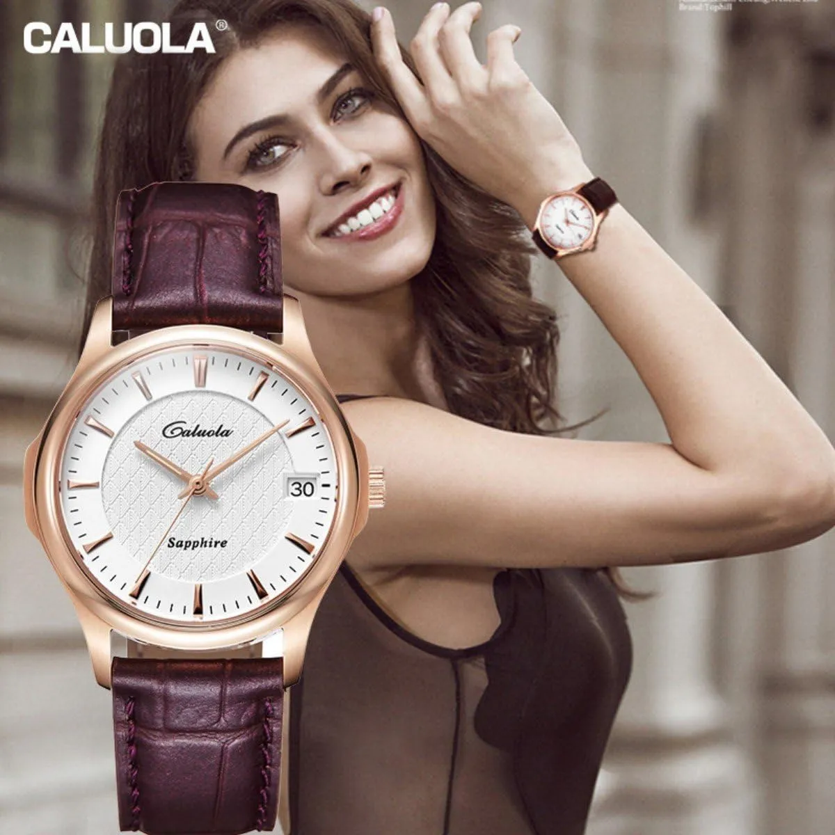 Analog Automatic Watch Fashion Couple Watches for Men and Women CA1166mm