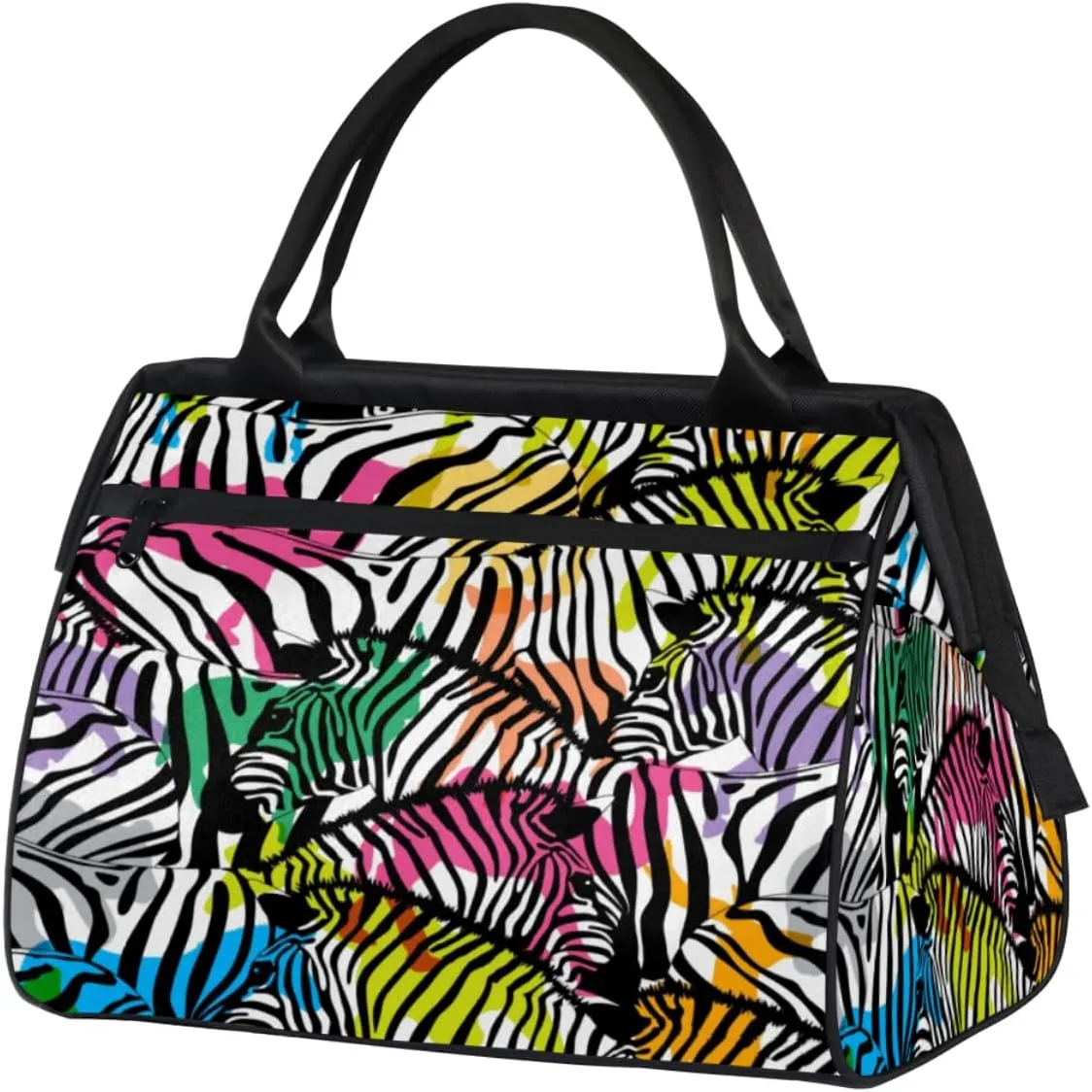 Animal Camel Zebra Travel Duffel Bag Sports Travel Duffel Bag Waterproof Durable Large Gym Tote Bag Weekender Overnight Bag for Women Travel Gym Yoga