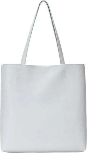 Antik Kraft Olivia Tote | Vegan Leather Tote Bag for Women, Top-Handle Shoulder Bag | 14.5L x 4.5W x 14.5H