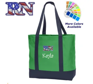 Bag, Name, Gift, Bag Gift, Nurse Worker Heavy-duty Nurse Nurse Well-tested Healthcare Personalized Tote RN Embroidered Bag, Uniform Perfect