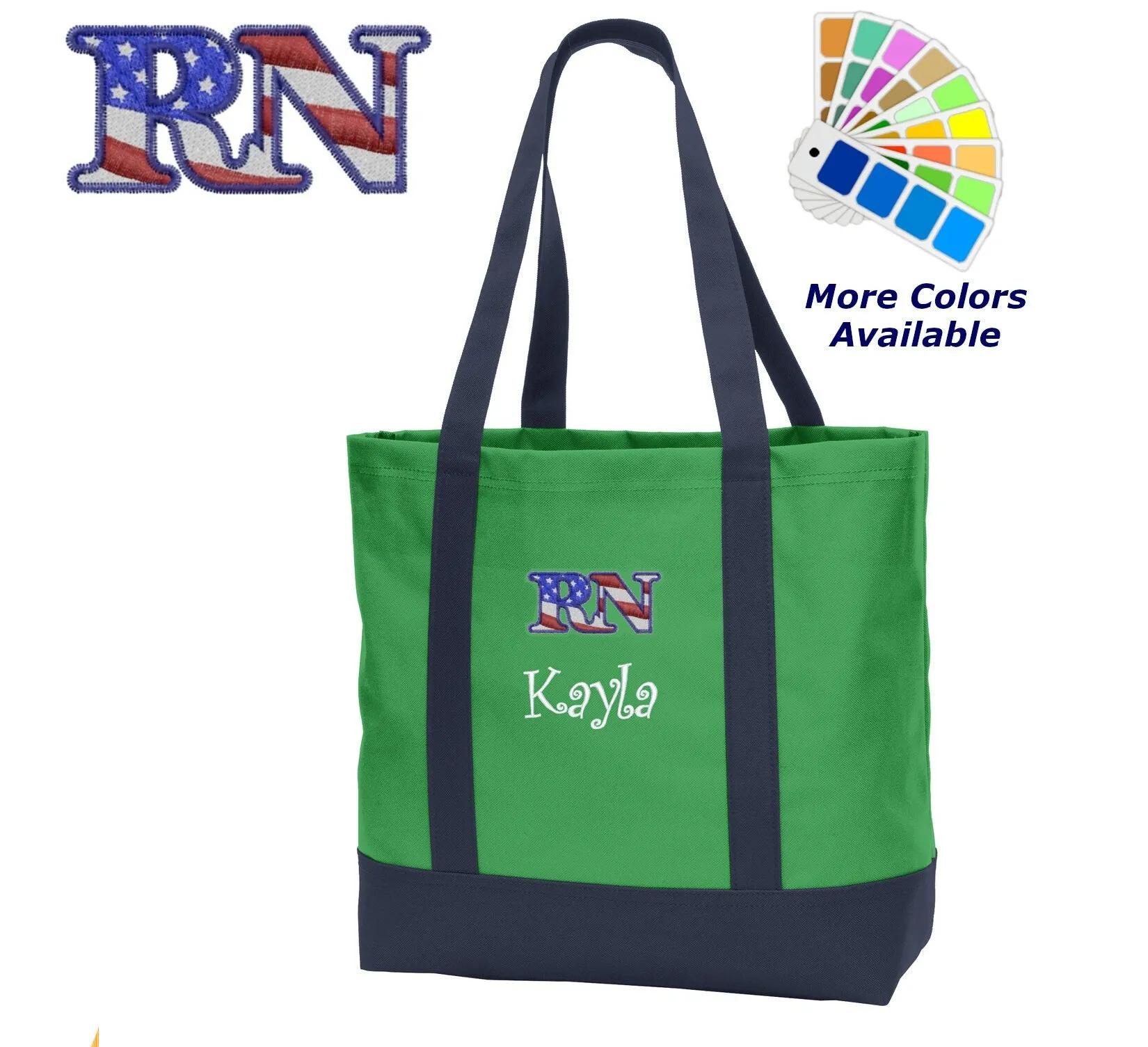 Bag, Name, Gift, Bag Gift, Nurse Worker Heavy-duty Nurse Nurse Well-tested Healthcare Personalized Tote RN Embroidered Bag, Uniform Perfect