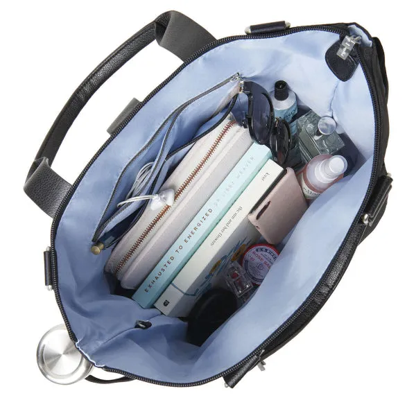 Baggallini 3-in-1 Convertible Backpack with RFID Phone Wristlet