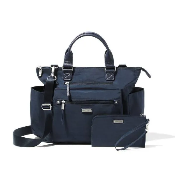 Baggallini 3-in-1 Convertible Backpack with RFID Phone Wristlet