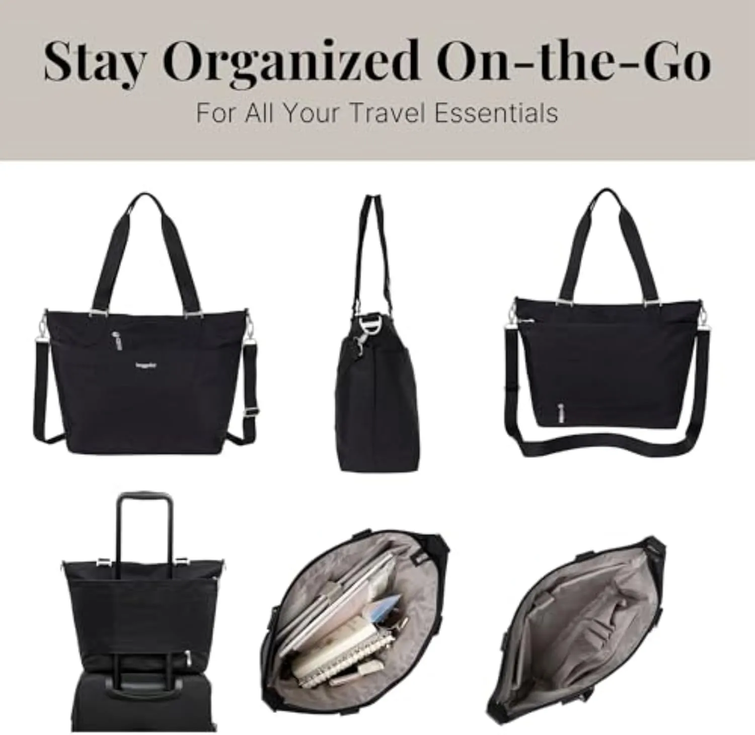 Baggallini unisex adult Avenue Tote