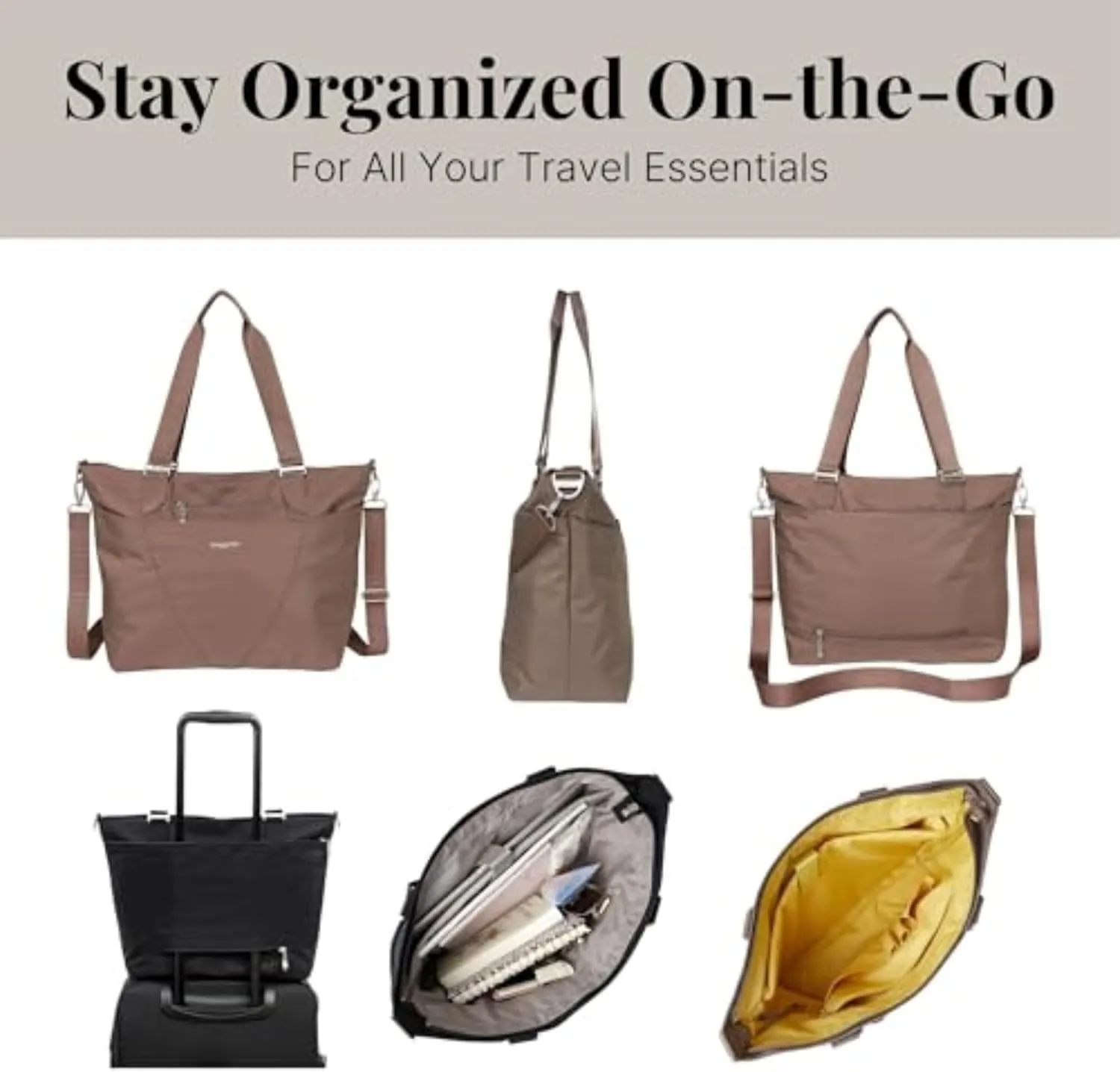 Baggallini unisex adult Avenue Tote