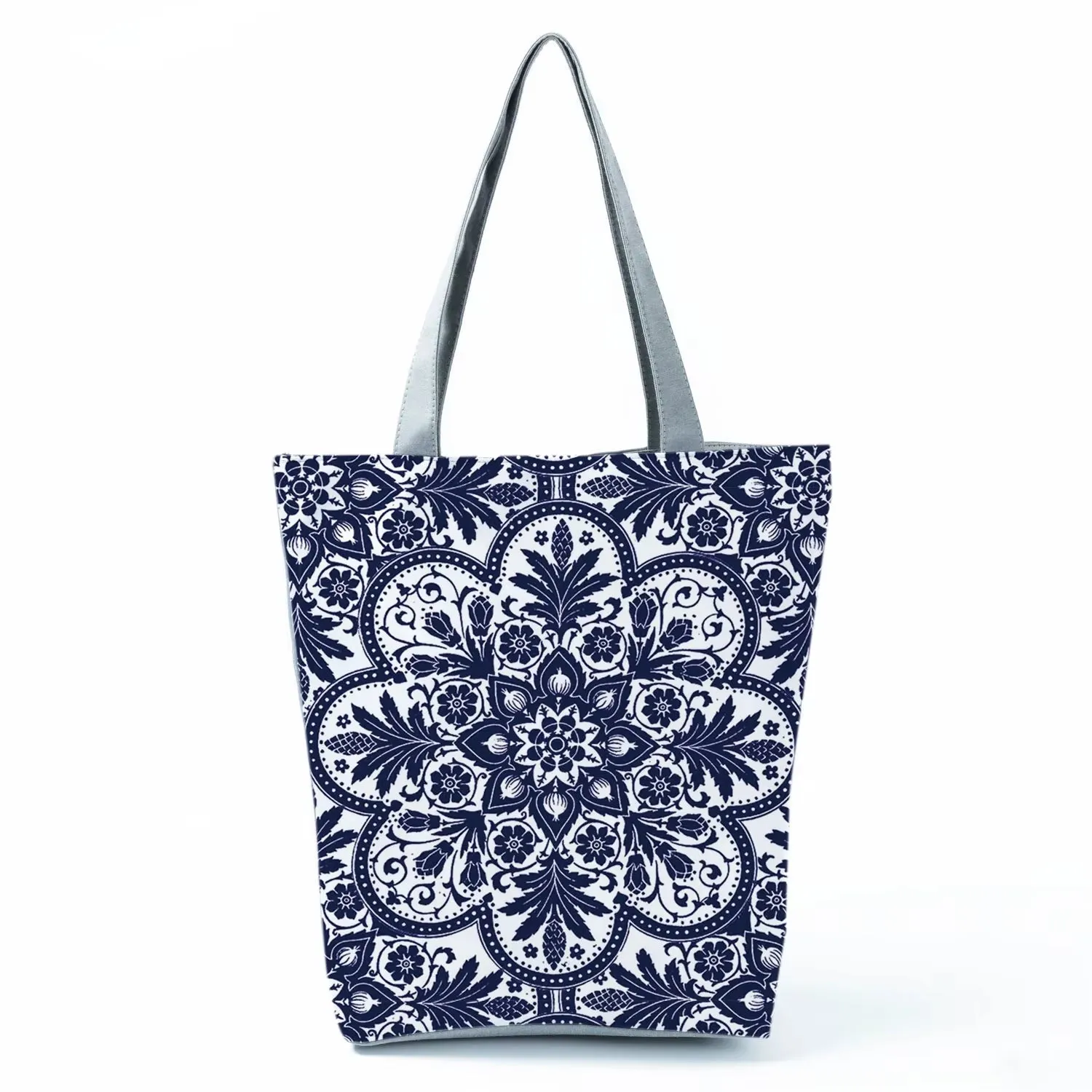 Bags for Women Floral Porcelain Geometric Abstract Pattern Shoulder Bag