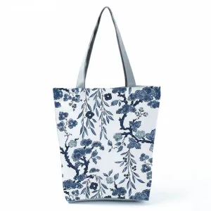 Bags for Women Floral Porcelain Geometric Abstract Pattern Shoulder Bag