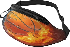 Basketball Baseball Football Waist Packs Unisex Adjustable Shoulder Strap Messenger Bag Sports Travel Running Leisure Waist Bag