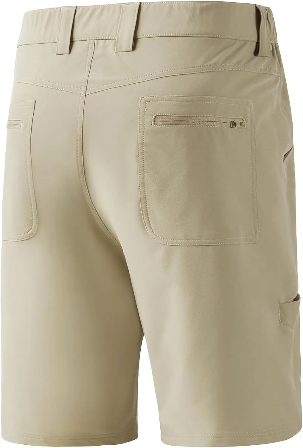 BASSDASH 10.5” Mens Fishing Cargo Shorts Quick Dry UPF 50  Water Resistant FP01M