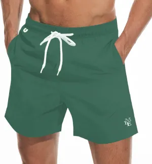 Beach Shorts Swim Trunks Quick Dry Men's Bathing Suit with Mesh Lining/Side Pockets