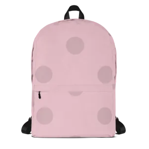 Big Polka Dot Pink Backpack