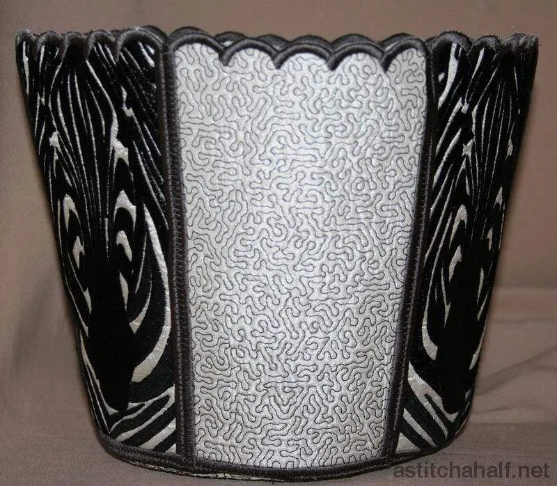 Bin Bucket Impeccable Zebra Multi-functional