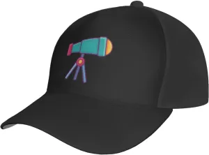 Binoculars Baseball Cap for Men Women Classic Low Profile Golf Dad Hats Adjustable Trucker Hat Black
