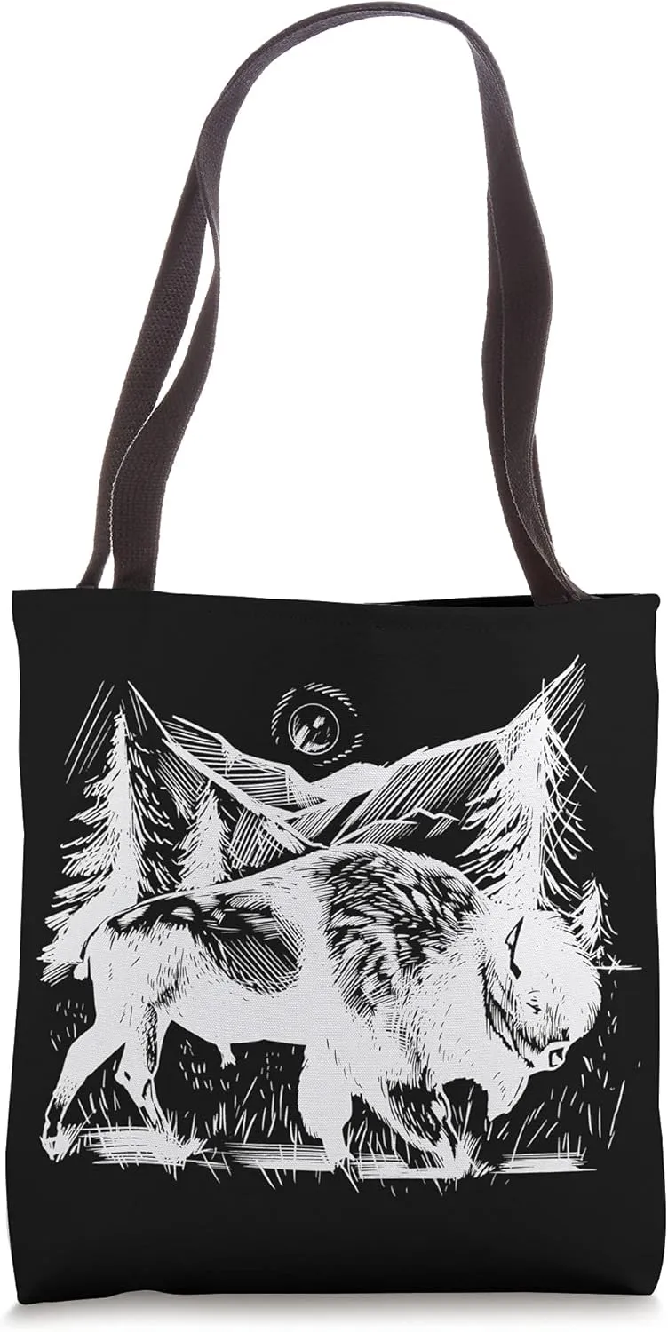 Bison Lover Buffalo Wild Water Bovines Wildlife Colorado Tote Bag